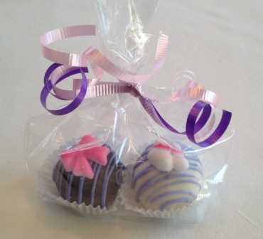 Cake Balls Baby shower favors